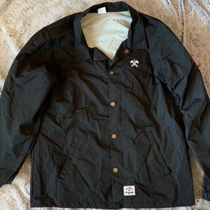 Barbell Brigade Black Windbreaker XL Jacket